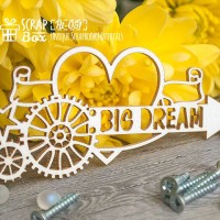 Чипборд стимпанк "Big Dream" Ht-051